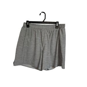 Lululemon Men's Surge Short 6" Gray Lightweight Activewear Size Standard L